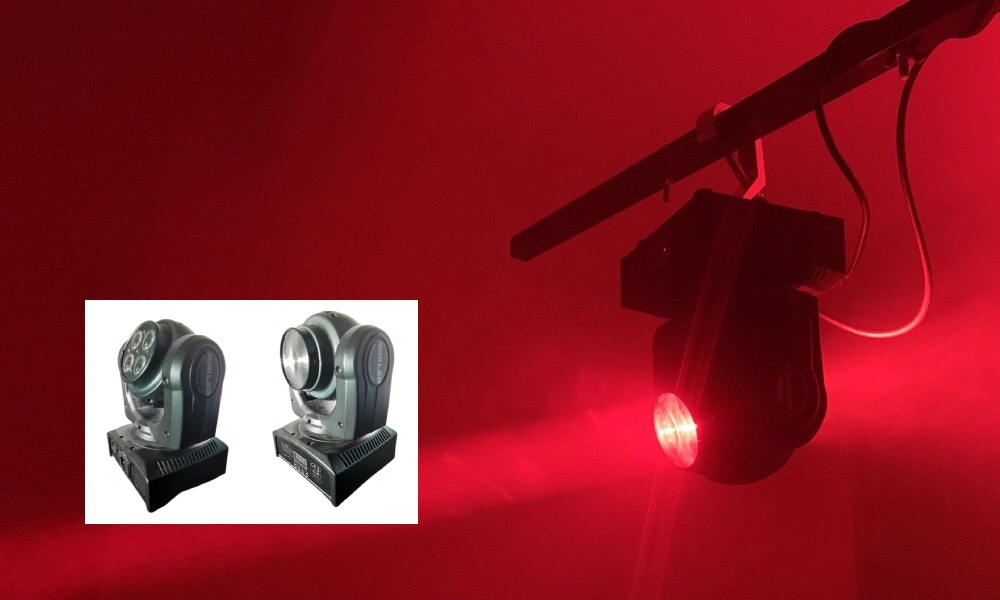 DOUBLE SIDED FULL COLOR MOVING HEAD LIGHT